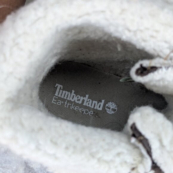 Timberland Teddy Fleece Fold Down Boots (women's 7) - Picture 9 of 11
